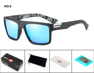 DUBERY 2018 Noua sosire Ochelari de soare polarizați pentru bărbați Ochelari de soare pentru conducere pentru aviație Ochelari de soare pentru bărbați Pescuit sportiv Designer de marcă de lux 918