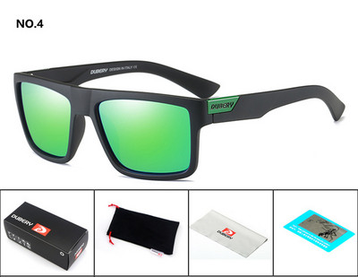 DUBERY 2018 Noua sosire Ochelari de soare polarizați pentru bărbați Ochelari de soare pentru conducere pentru aviație Ochelari de soare pentru bărbați Pescuit sportiv Designer de marcă de lux 918