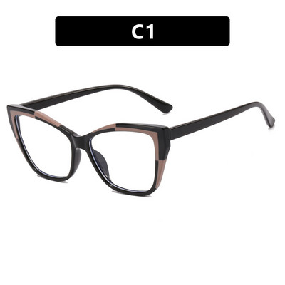 Vintage TR90 värvilised prillid naiste moevastased sinise heledad prillid 2023 uued prillid, raamid, prillid