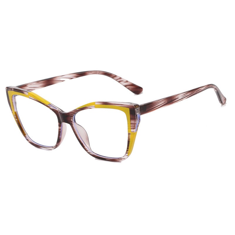 Vintage TR90 värvilised prillid naiste moevastased sinise heledad prillid 2023 uued prillid, raamid, prillid