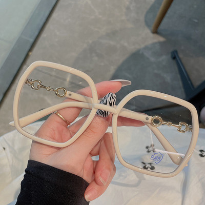 Madingi kvadratiniai akinių rėmeliai moteriški dideli optiniai skaidrūs akinių rėmeliai vintažiniai akiniai dekoravimo akiniai akiniai