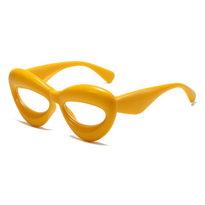 Vintage Y2K Candy Color Seksikad Huule Anti-sinised Heledad Prillid Naistele Mood Kassisilmad Arvutiprillid Raam Naiste Varjud Mehed