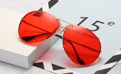 Ochelari de soare vintage de designer de brand pentru bărbați cu nuanțe negre Ochelari de soare reflectorizați din metal pentru femei Ochelari de soare retro pentru călătorii