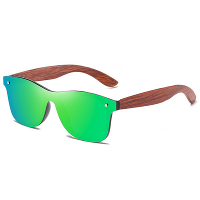 GM Red Wood Polarized Vyriški akiniai nuo saulės kvadratiniai akiniai nuo saulės Moteriški akiniai nuo saulės Vyriški Oculos de sol Masculino