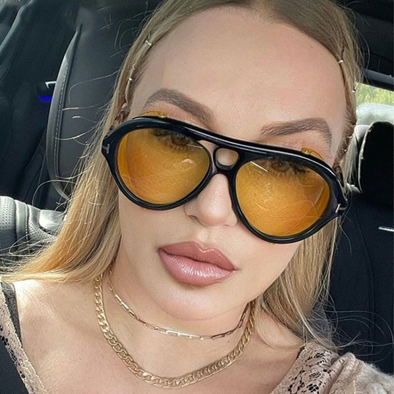 Brand Designer Goggle Ochelari de soare rezistenți la vânt Bărbați Femei Nuanțe de modă Uv400 Ochelari de epocă 50557