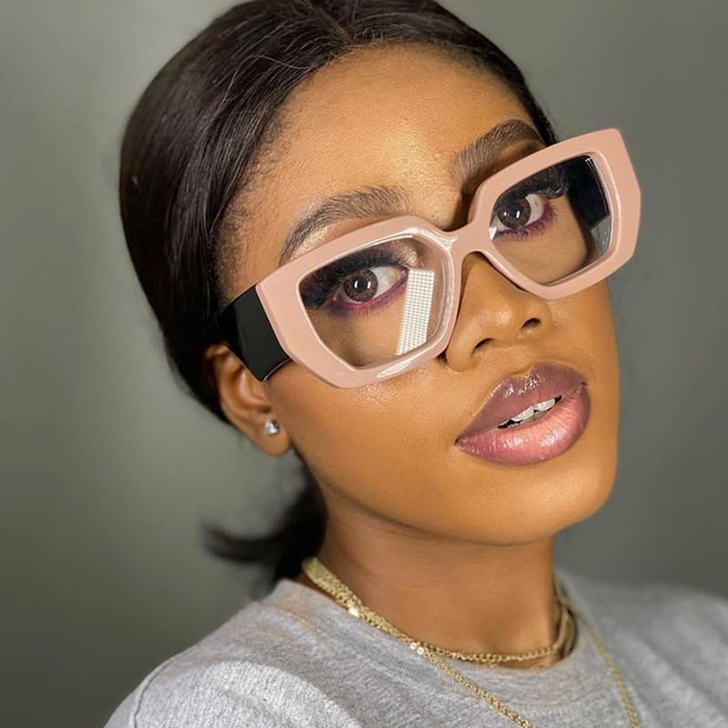 Vintage optički okviri za naočale protiv plave svjetlosti Ženske naočale luksuznih marki Modne klasične kvadratne ženske prozirne muške naočale