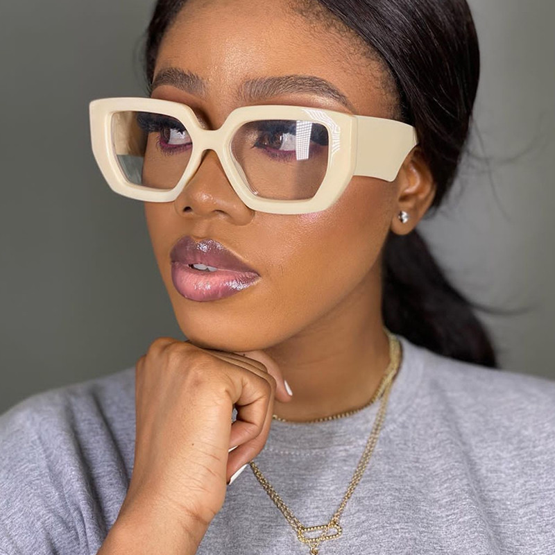 Vintage optički okviri za naočale protiv plave svjetlosti Ženske naočale luksuznih marki Modne klasične kvadratne ženske prozirne muške naočale