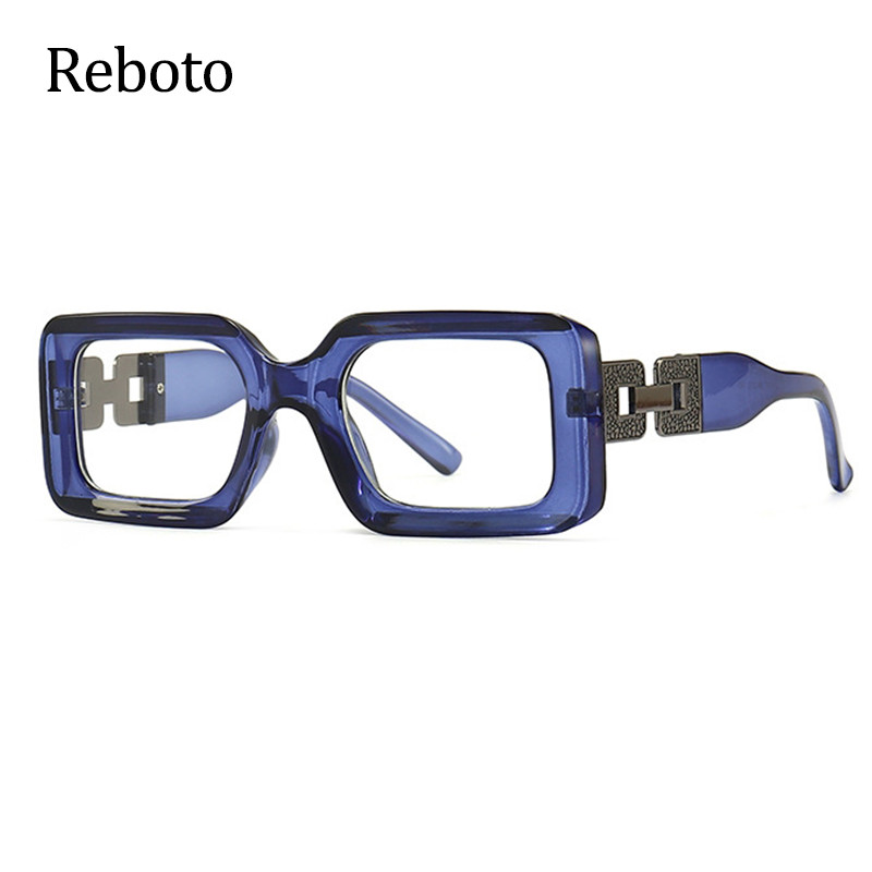 Okviri za optičke naočale za žene Luksuzna marka prozirnih leća, crne velike naočale, vintage okviri za naočale za čitanje, uniseks