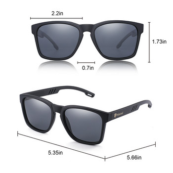 BRAND DESIGN Κλασικά ανδρικά γυαλιά ηλίου Polarized Uv400 Υψηλής ποιότητας TR90 Γυαλιά ηλίου Polarized Ανδρικά Αθλητικά Gafas De Sol GR8011-1