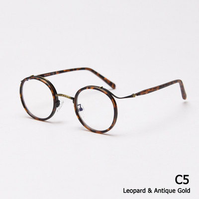 Marka JackJad Classic Vinatge Okrugli stil Anti Blue Ray naočale s okvirom za naočale za žene Modne optičke kratkovidne naočale S22105