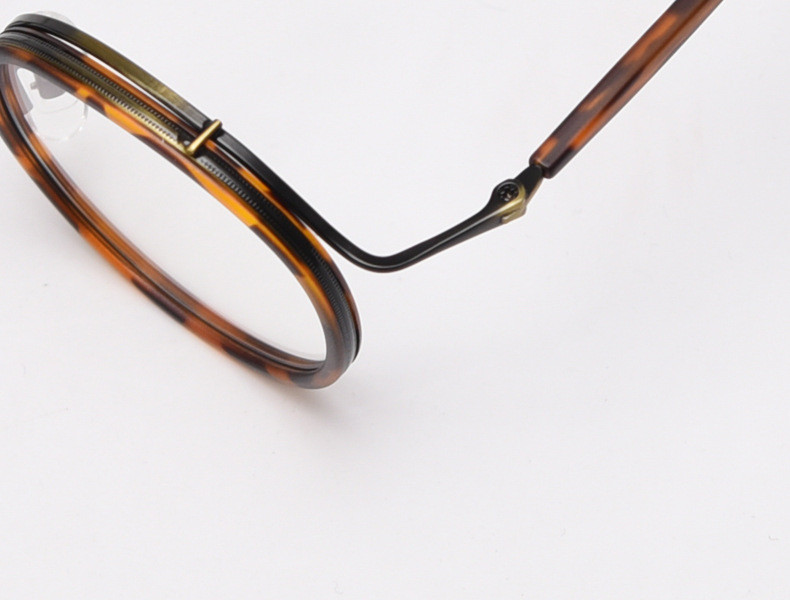 Marka JackJad Classic Vinatge Okrugli stil Anti Blue Ray naočale s okvirom za naočale za žene Modne optičke kratkovidne naočale S22105