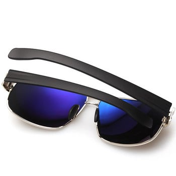 Модни поляризирани слънчеви очила Мъжки луксозни маркови дизайнерски слънчеви очила за мъже Класически шофиращи UV400 RS125