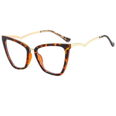 Ogromni mačkasti okviri za naočale marke YOOSKE Ženske optičke naočale protiv plavog svjetla za žene Trendovske naočale za računala