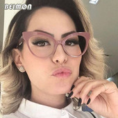 Cat Eye okvir za naočale Ženske naočale Kompjuterske dioptrijske optičke za ženske vintage naočale Prozirne leće Okvir za naočale RS464