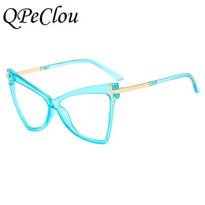 2022, nove modne seksi mačje oko, optički anti-plavi okviri za naočale Ženske vintage marke T Računalne naočale Ženske naočale
