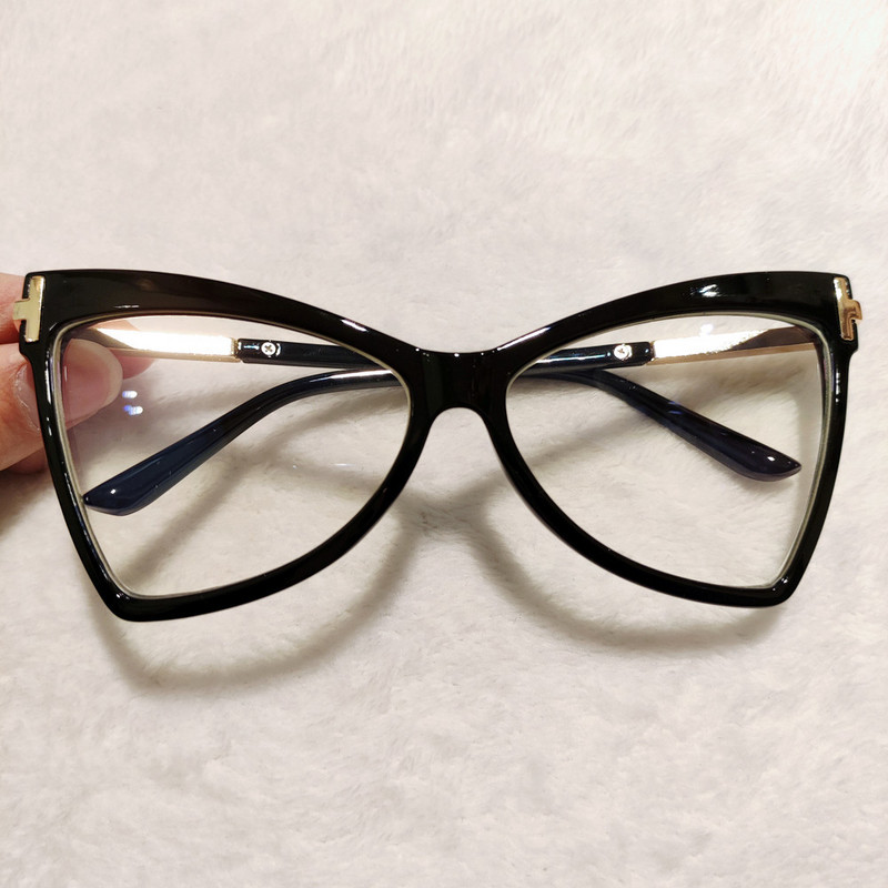 2022, nove modne seksi mačje oko, optički anti-plavi okviri za naočale Ženske vintage marke T Računalne naočale Ženske naočale