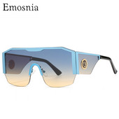 2021. Nove moderne prevelike četvrtaste sunčane naočale Muškarci Žene Veliki okviri Jednodijelne leće Sunčane naočale Gradient Driving Unisex naočale UV400