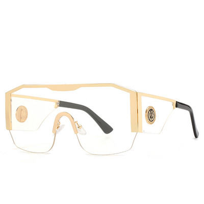 2021. Nove moderne prevelike četvrtaste sunčane naočale Muškarci Žene Veliki okviri Jednodijelne leće Sunčane naočale Gradient Driving Unisex naočale UV400