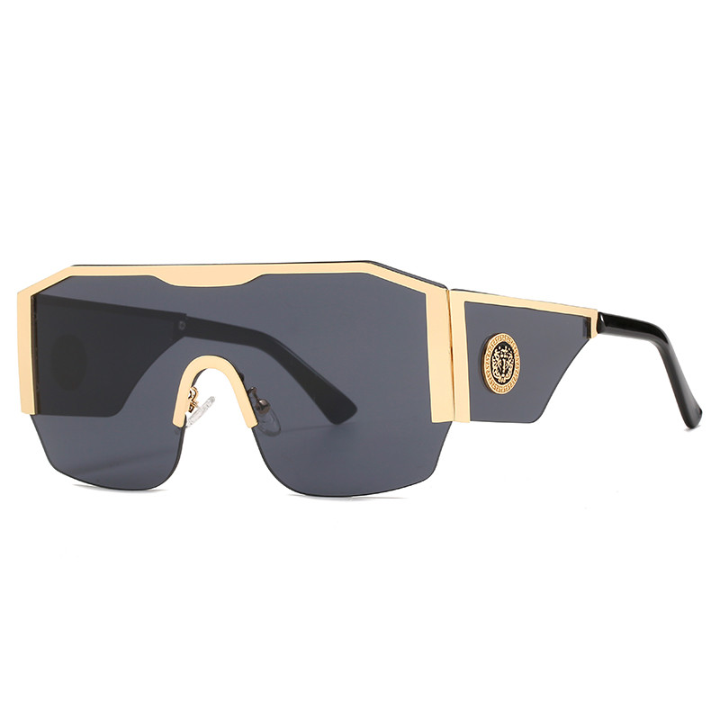 2021. Nove moderne prevelike četvrtaste sunčane naočale Muškarci Žene Veliki okviri Jednodijelne leće Sunčane naočale Gradient Driving Unisex naočale UV400