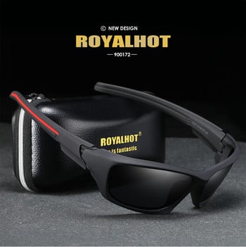 RoyalHot Мъже Жени Поляризирани квадратни рамки Спортни слънчеви очила Винтидж слънчеви очила Ретро сенки за очила Oculos Мъжки 900172