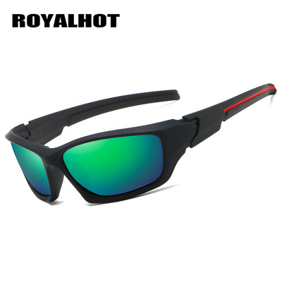 RoyalHot Muškarci Žene Sportske sunčane naočale s polariziranim kvadratnim okvirom Vintage sunčane naočale Retro sjenila za naočale Oculos Muške 900172