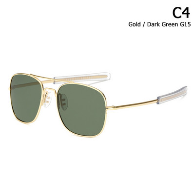 JackJad New Fashion Polarized AO Army Military Style Aviation Sunglasses Men Driving Brand Design Слънчеви очила Oculos De Sol A285