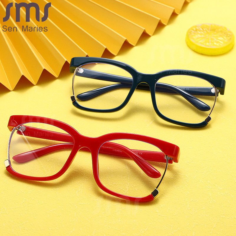 Rame de ochelari optice vintage pătrate anti-albastru Ochelari optici clari pentru femei noi Ochelari unisex pentru computer Ochelari prescripți