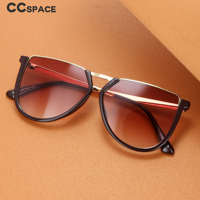 48041 Personality Polygon Метални слънчеви очила Мъже Жени Модни нюанси UV400 Ретро очила