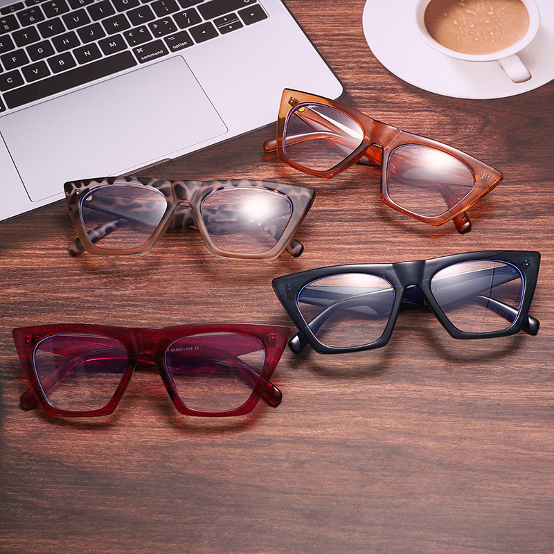 Cat Eye optičke naočale Žene Muškarci Okviri za naočale protiv plave svjetlosti Dioptrijski okviri za naočale TR Računalne sjenila Unisex