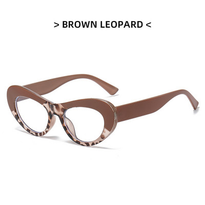 Vintage mačkaste računalne naočale 2022. Nove ženske muške optičke anti-plave okvire za naočale ženske retro leopard UV naočale Oculos