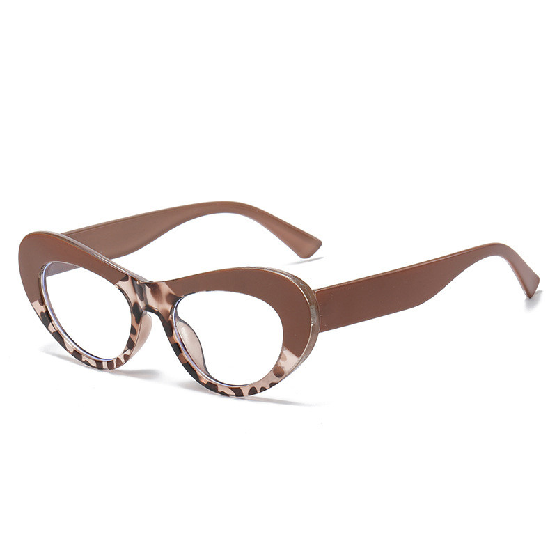 Vintage mačkaste računalne naočale 2022. Nove ženske muške optičke anti-plave okvire za naočale ženske retro leopard UV naočale Oculos