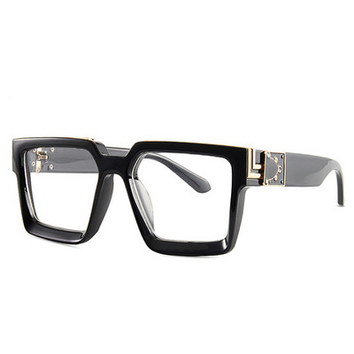 SO&EI Vintage Square Moteriški akiniai nuo saulės Gamintojas Dizaineris Candy Colors Veidrodiniai lęšiai Akiniai Ins Populiarūs akiniai nuo saulės Vyriški Oculos UV400