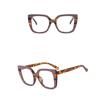 Модни нови квадратни извънгабаритни маркови очила Ретро дамски прозрачни очила с оптична рамка за късогледство Популярни компютърни очила