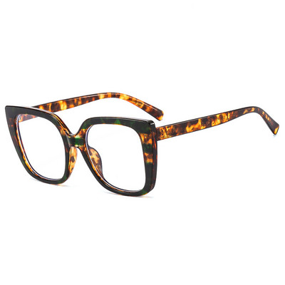 Modne nove četvrtaste naočale velikih marki Vintage ženske prozirne naočale s optičkim kratkovidnim okvirom Popularne naočale za računalo