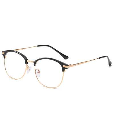 54660 Винтидж кръгли рамки за оптични очила Мъже Жени Модни очила с рамка за вежди