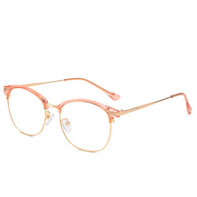 54660 Винтидж кръгли рамки за оптични очила Мъже Жени Модни очила с рамка за вежди