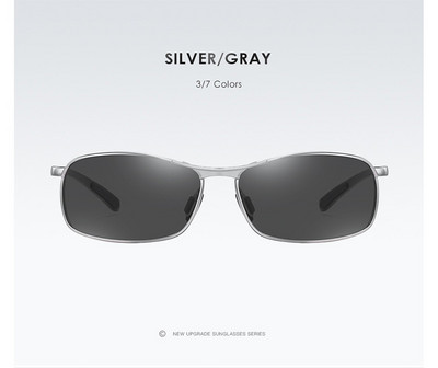 AORON Polarizirane muške sunčane naočale Sunčane naočale za vožnju Vanjski ribolov Sportski aluminijski okvir UV400 Sunčane naočale Muške