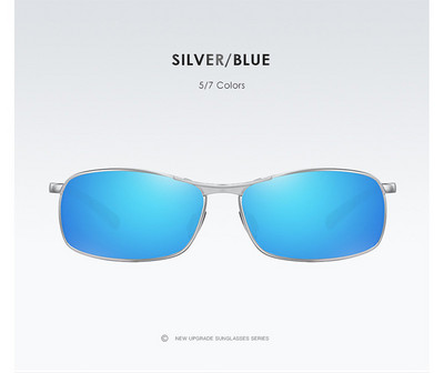 AORON Polarizirane muške sunčane naočale Sunčane naočale za vožnju Vanjski ribolov Sportski aluminijski okvir UV400 Sunčane naočale Muške