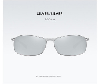 AORON Polarizirane muške sunčane naočale Sunčane naočale za vožnju Vanjski ribolov Sportski aluminijski okvir UV400 Sunčane naočale Muške