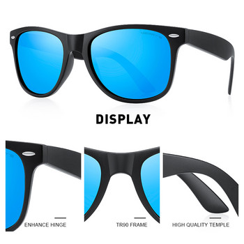 MERRYS DESIGN Ανδρικά πολωμένα γυαλιά ηλίου για γυναίκες Κλασικά ρετρό γυαλιά ηλίου με πριτσίνια για οδήγηση για ψάρεμα σε εξωτερικό χώρο Αποχρώσεις S8318