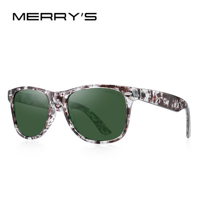MERRYS DESIGN Ochelari de soare polarizați pentru bărbați pentru femei Ochelari de soare clasici retro cu nituri pentru șofat Pescuit Nuanțe în aer liber S8318