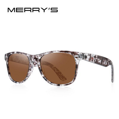 MERRYS DESIGN Ochelari de soare polarizați pentru bărbați pentru femei Ochelari de soare clasici retro cu nituri pentru șofat Pescuit Nuanțe în aer liber S8318
