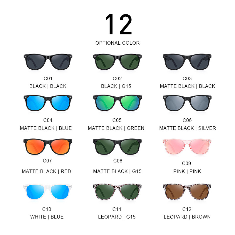 MERRYS DESIGN Ochelari de soare polarizați pentru bărbați pentru femei Ochelari de soare clasici retro cu nituri pentru șofat Pescuit Nuanțe în aer liber S8318