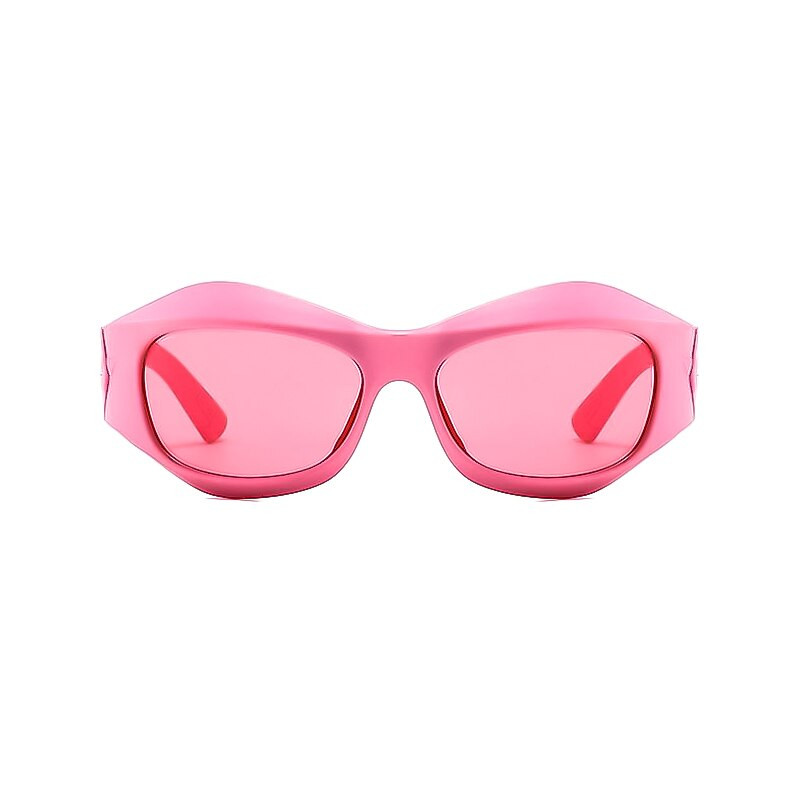 Sunčane naočale Muške i ženske verzije Steampunk stil Y2k suprotnog spola Zakrivljena osobnost New Millennium Future Tech Style