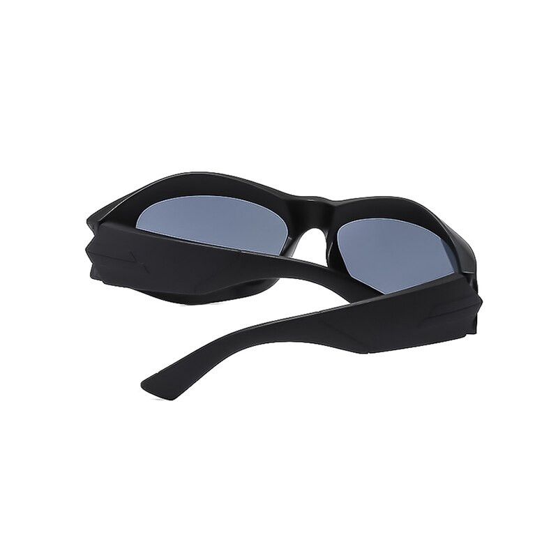 Sunčane naočale Muške i ženske verzije Steampunk stil Y2k suprotnog spola Zakrivljena osobnost New Millennium Future Tech Style