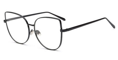 RunBird 2017 Cat Eye sunčane naočale Ženske vintage modne sunčane naočale s prozirnim lećama s metalnim okvirom Unikatne ravne ženske naočale UV400 R058