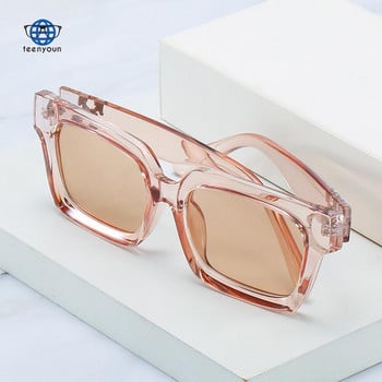 Teenyoun New Off Fashion Brand Same Frame Punk X Аксесоари Gafas De Sol за жени Слънчеви очила Слънчеви очила