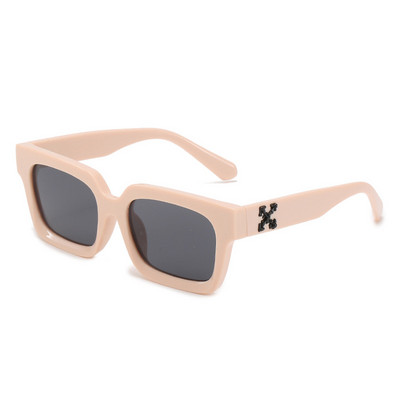 Teenyoun New Off Fashion Brand Same Frame Punk X Priedai Gafas De Sol Moteriški Akiniai nuo saulės Akiniai nuo saulės