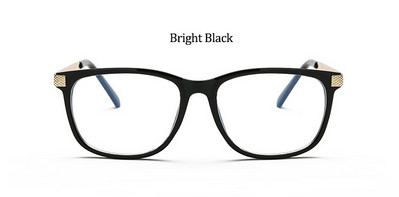 Vintage četvrtasti prozirni ženski okvir za naočale Modni metalni okvir za naočale protiv plave svjetlosti Ženski kompjutorski dioptrijski okvir