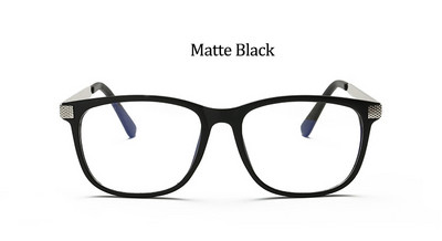 Vintage četvrtasti prozirni ženski okvir za naočale Modni metalni okvir za naočale protiv plave svjetlosti Ženski kompjutorski dioptrijski okvir